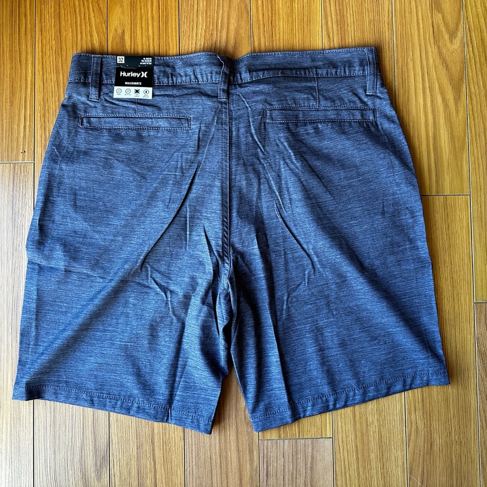 Hurley heathered walk short size 32 NWT